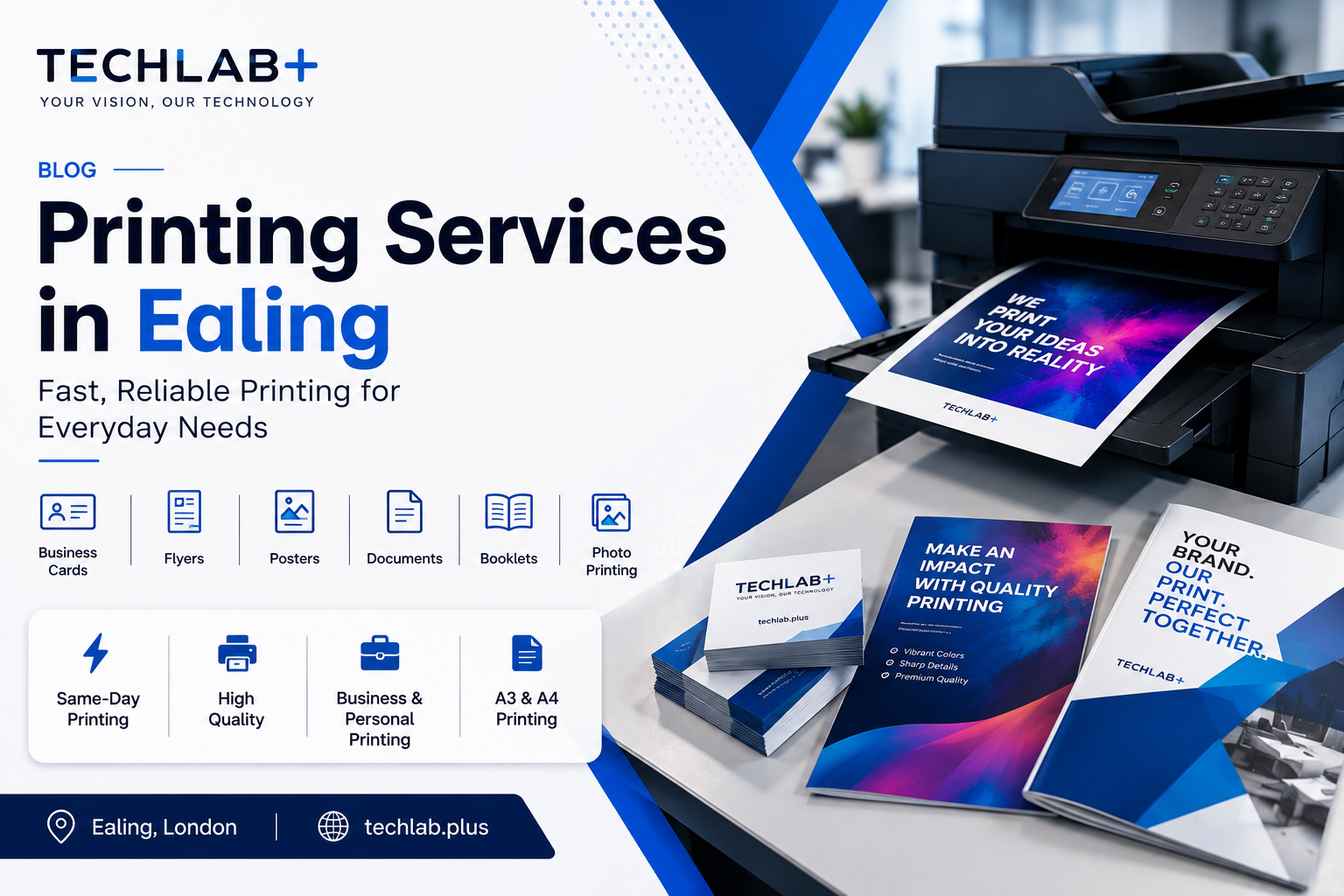 Printing Services in Ealing